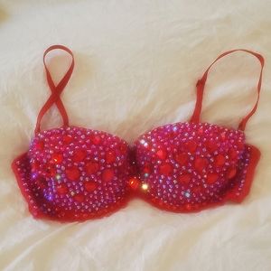 Hand Embellished Balconet Bra